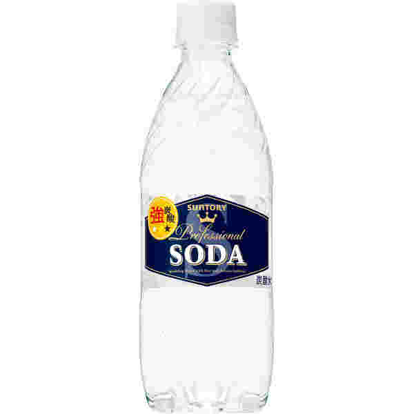 強炭酸水のペットボトル商品画像