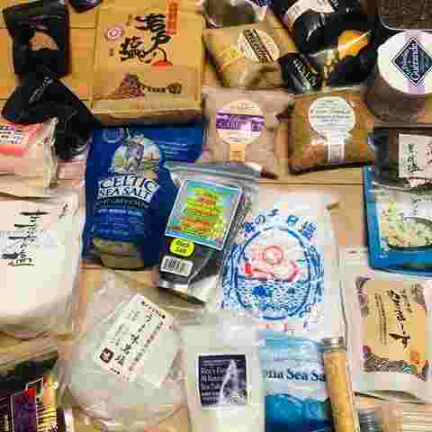色々な種類の塩