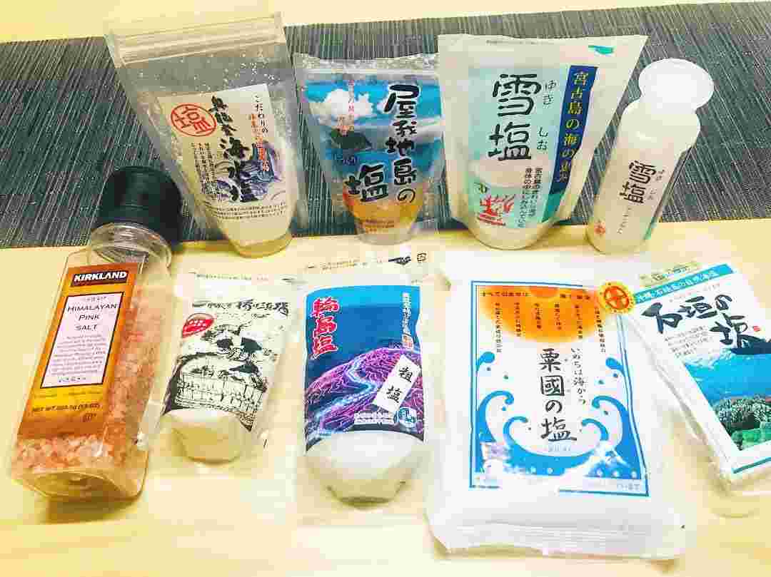 色々な種類の塩