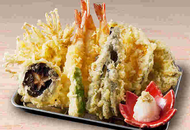 海老たっぷり・天ぷら盛り合わせ