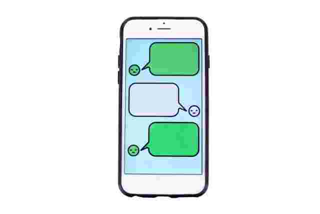 SNSのメッセージのやり取り