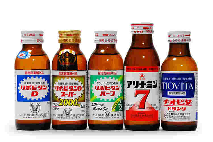 タウリンが含まれる栄養ドリンク