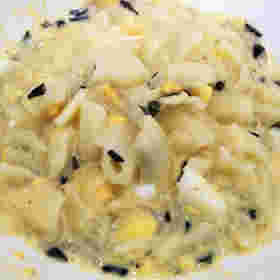 たまごとわかめのパスタ