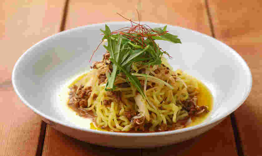 亜麻仁油の担々麺
