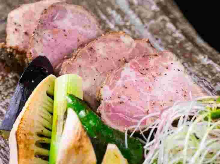 イノシシ肉ロース焼き