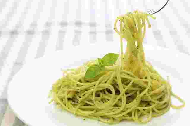 ジェノベーゼパスタの画像
