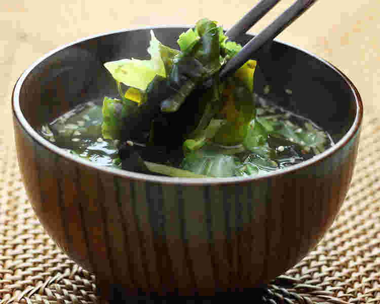 わかめのスープ