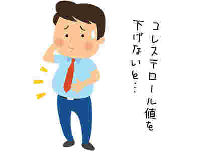 男性が困っている様子が描かれているイラスト