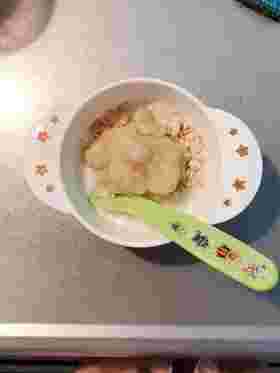 きなこミルクパン粥