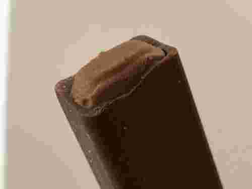 先が切れて中が見えるアイスバー