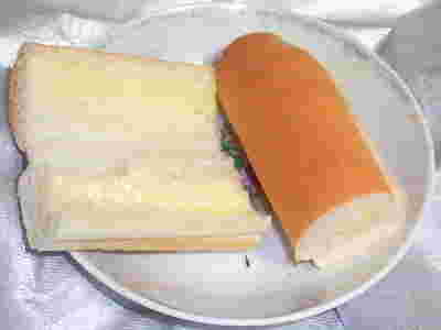 のっぽパンのクリーム