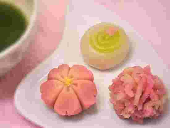 和菓子3個