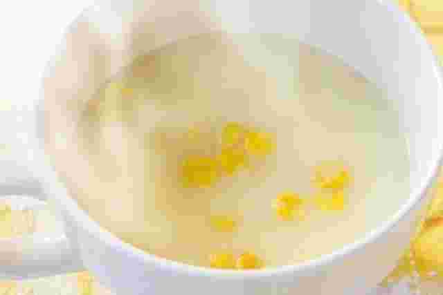 温かいスープ