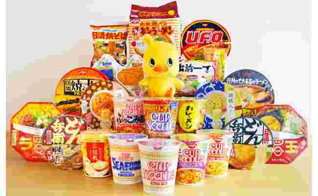 いろいろな即席めん