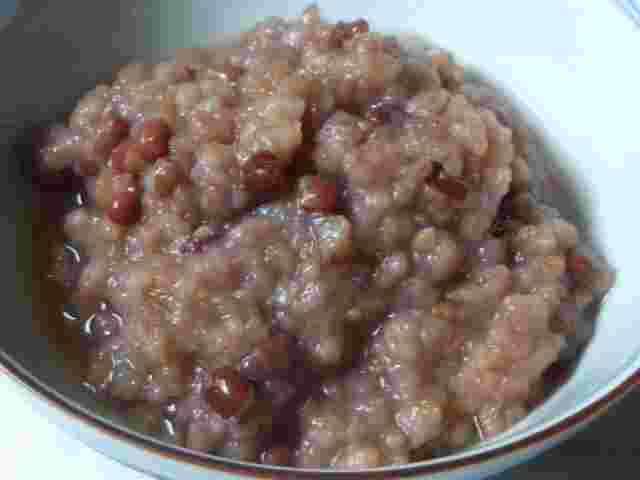 小豆玄米粥