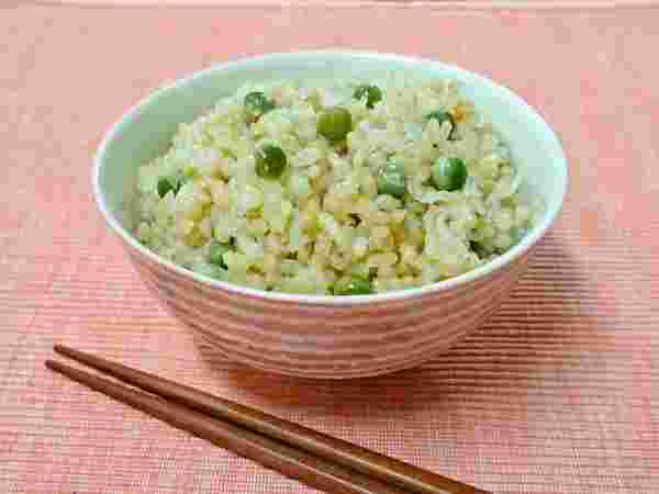 玄米豆ごはん
