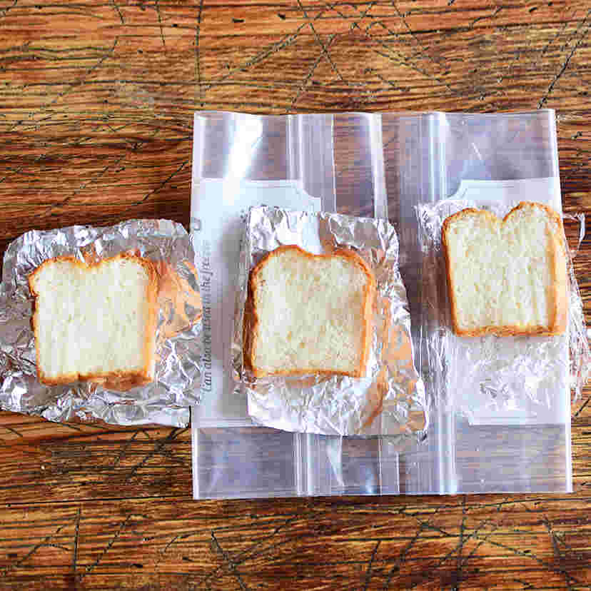 食パンの冷凍イメージ