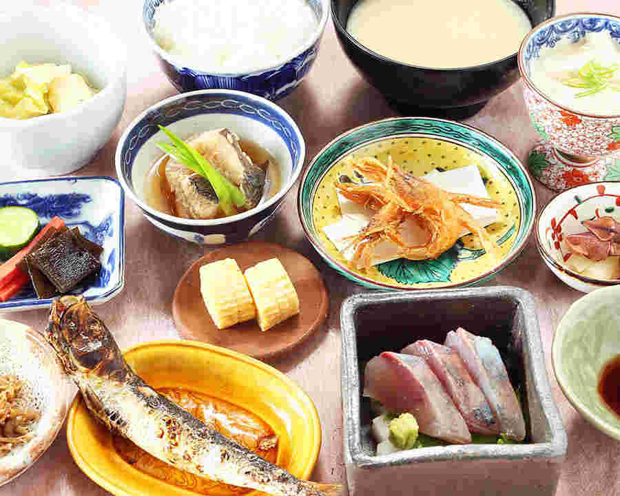 日々魚数寄東木の料理