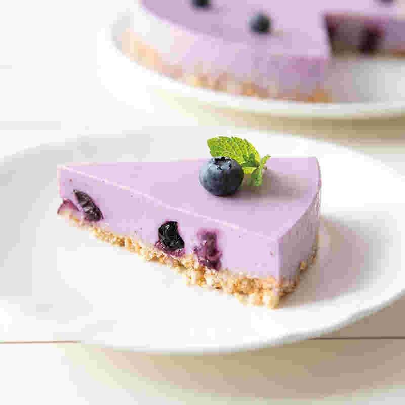 ブルーベリーレアチーズケーキ