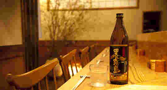 焼酎が置いているところ
