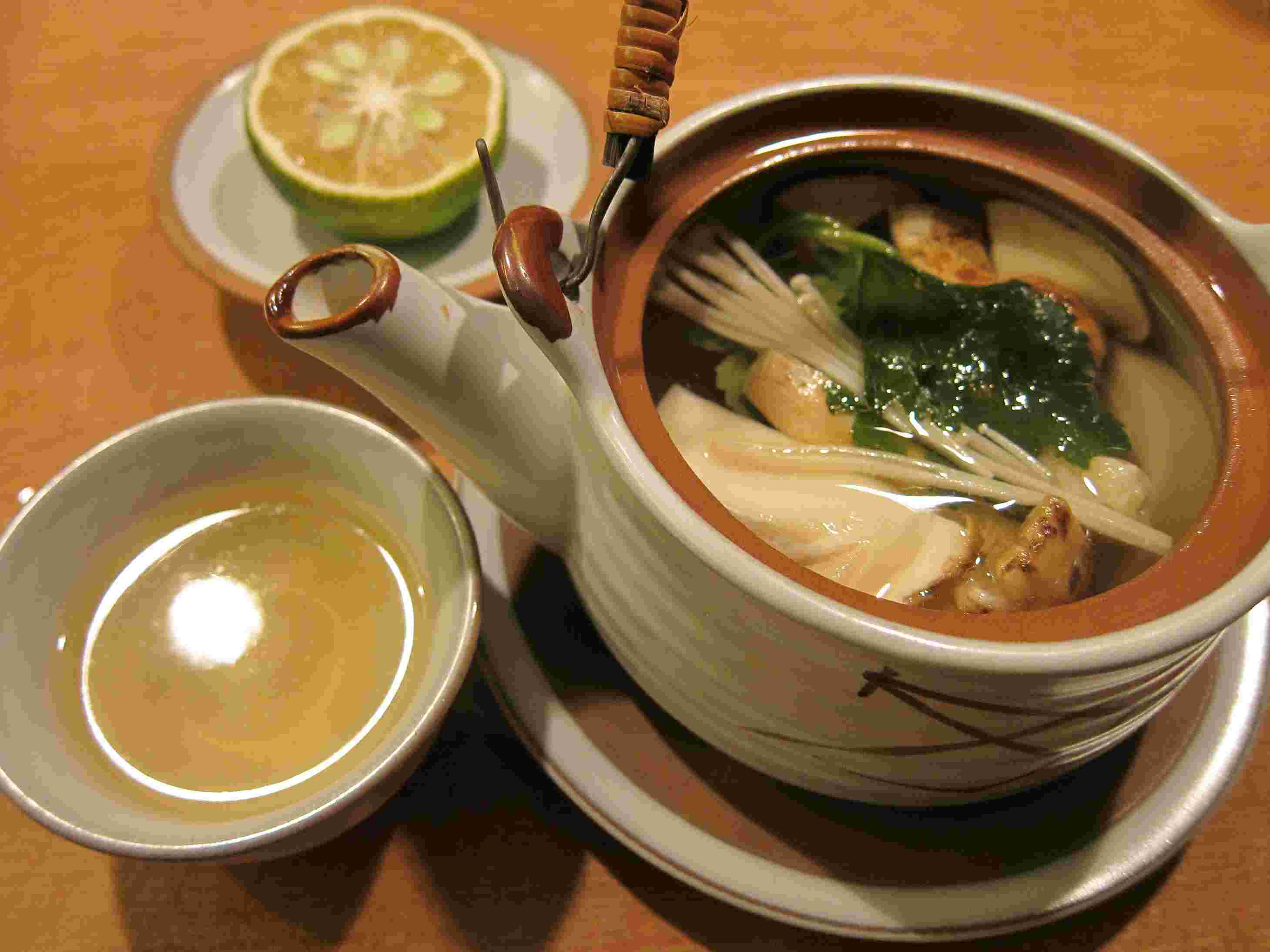 土瓶蒸し画像
