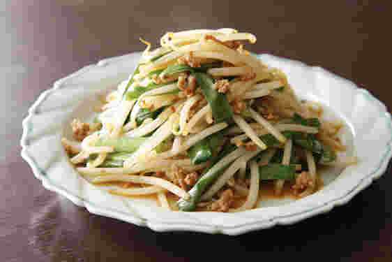 もやしの炒め物