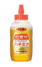 プラスチック容器のはちみつ