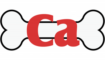 骨のイラストにCato記載されている