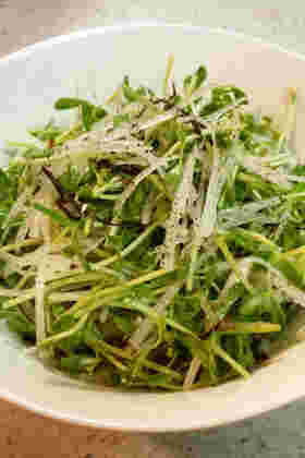 豆苗サラダ