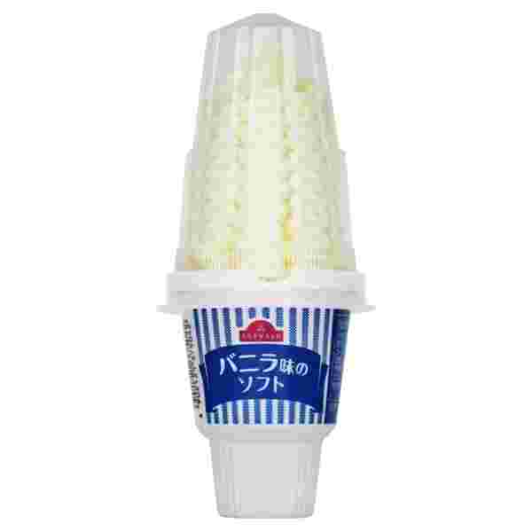 バニラ味のソフトクリーム