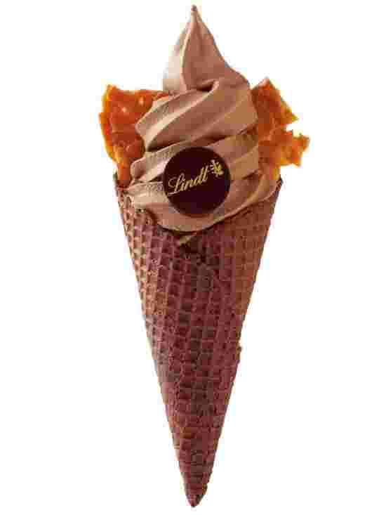 チョコ味のソフトクリーム
