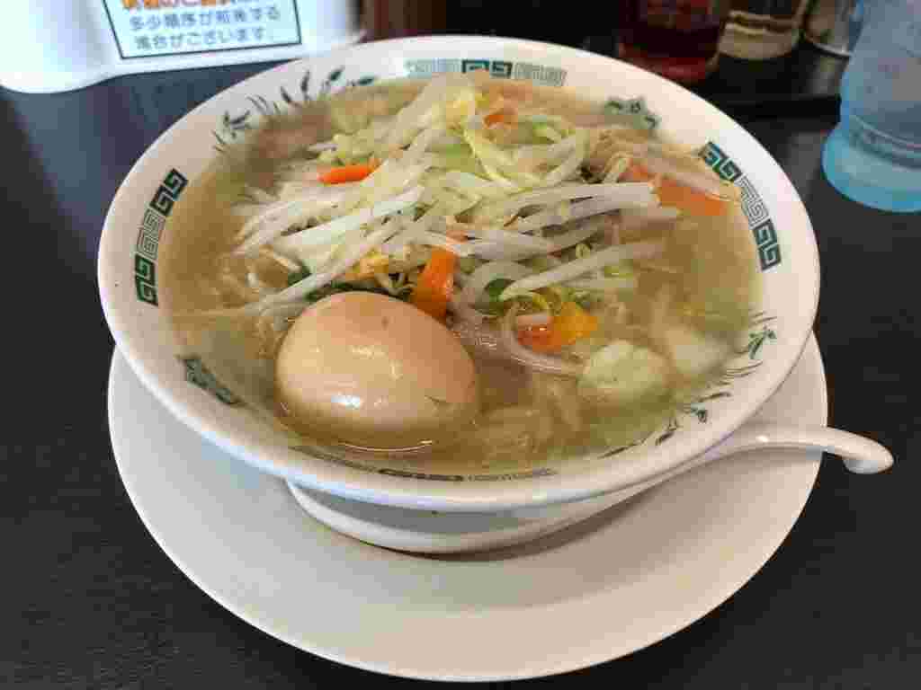 野菜たっぷりタンメン