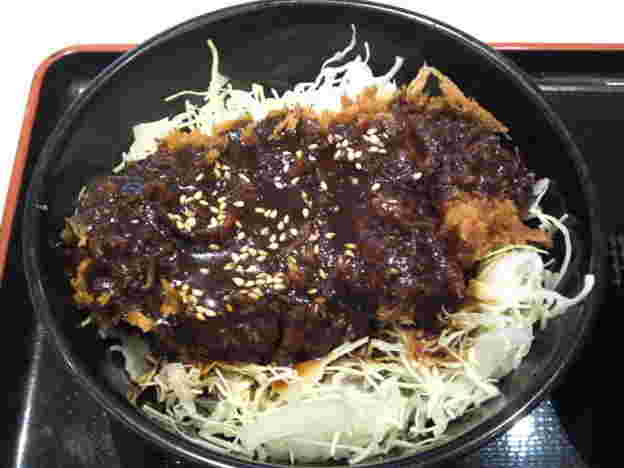 松乃家の味噌ロースかつ丼
