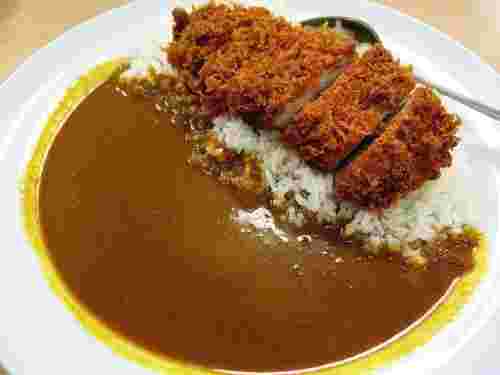 松乃家のロースかつカレー