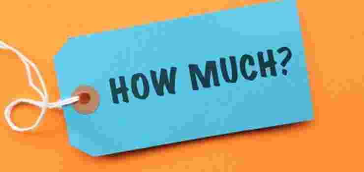 HOW MUCH?と書かれたタグ