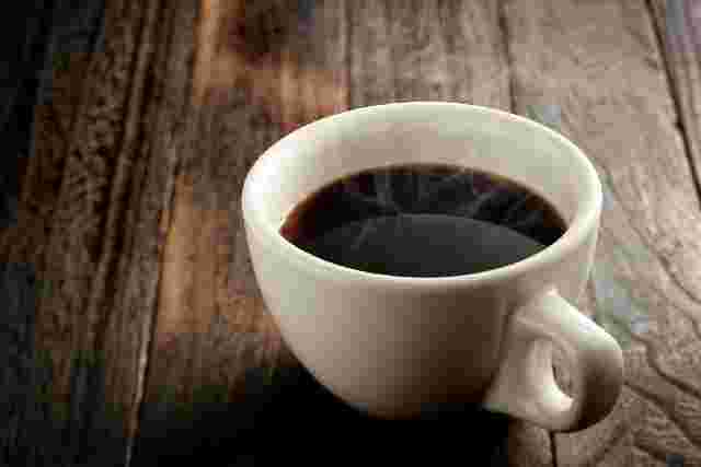 ホットブラックコーヒー