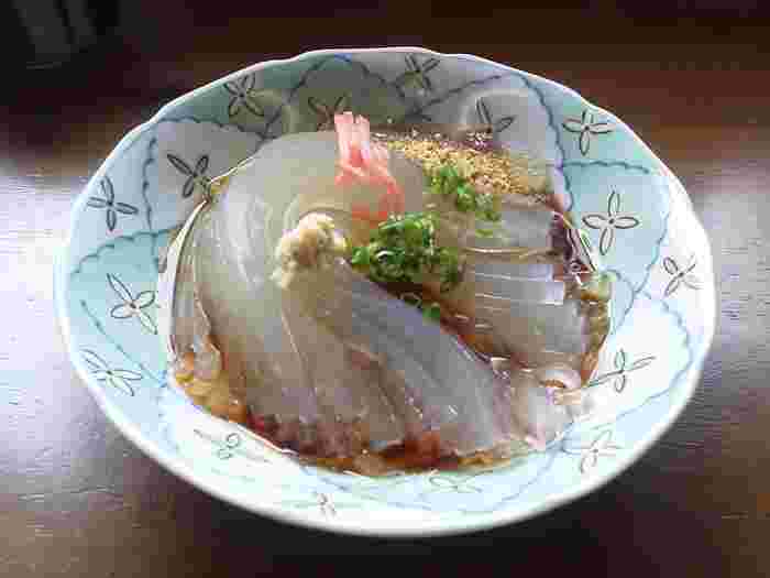 ところてんの食べ方