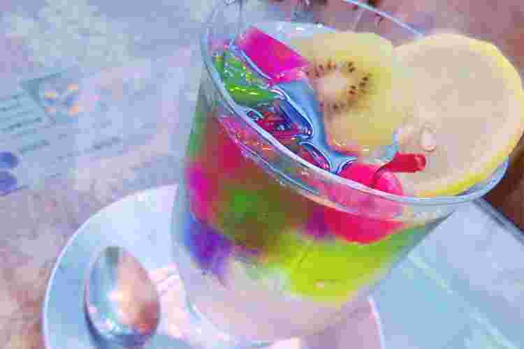 喫茶ソワレのゼリーポンチ