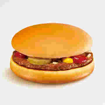 マクドナルドのハンバーガー商品画像