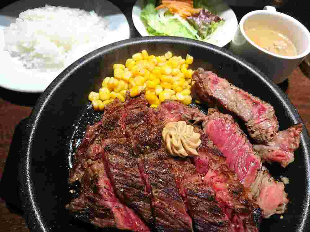 いきなりステーキのステーキ