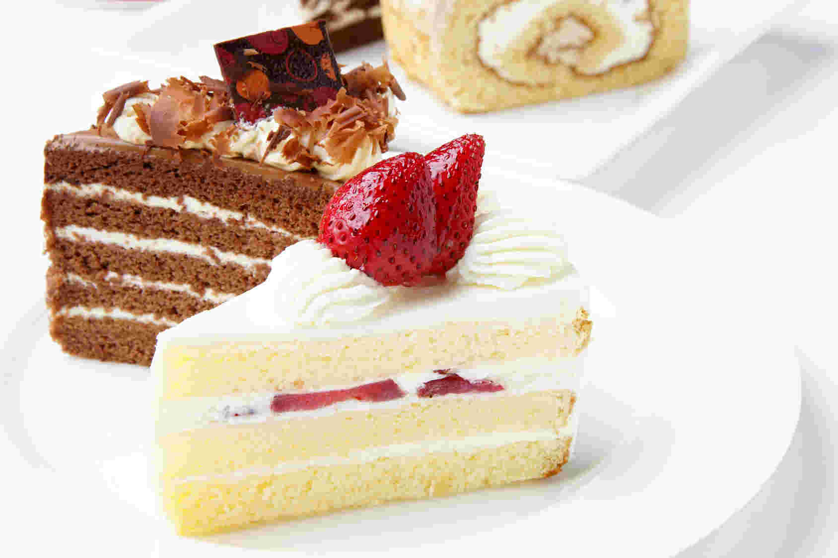 時間の経ったケーキ