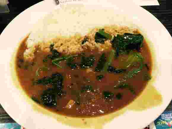 ほうれん草カレー