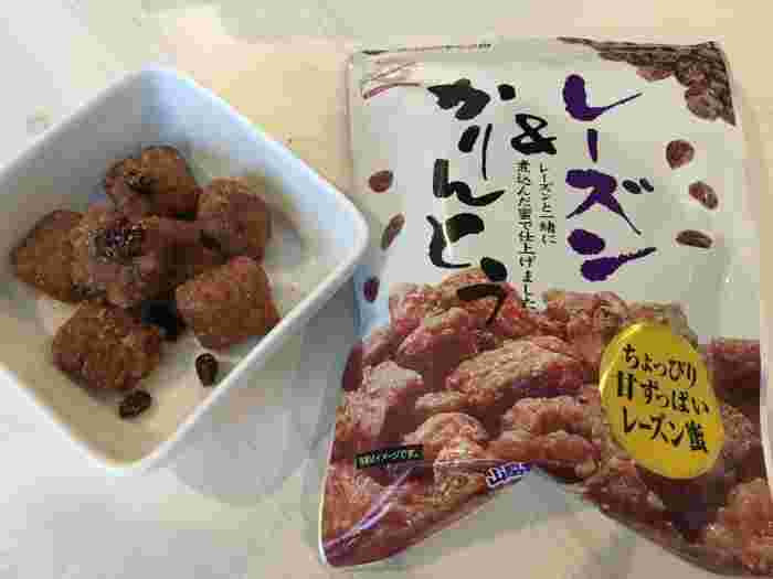 レーズンかりんとう