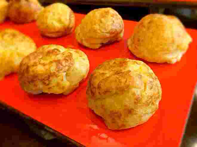 明石焼きのアップ