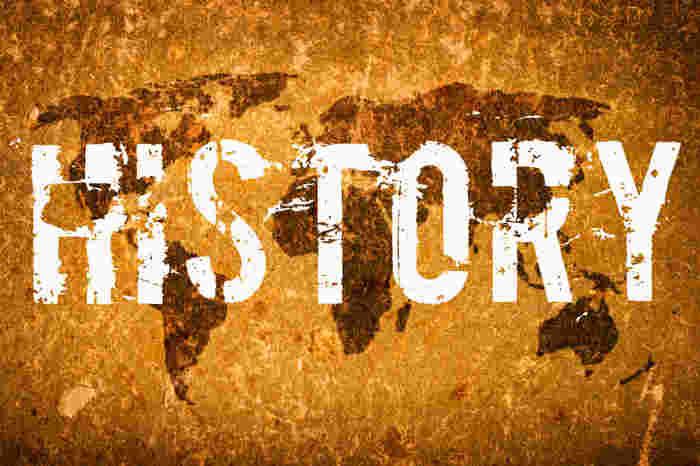 HISTORYという文字