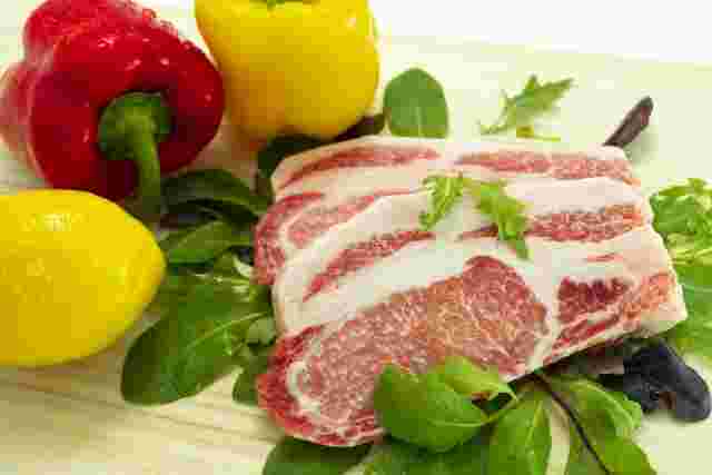 豚バラロース肉