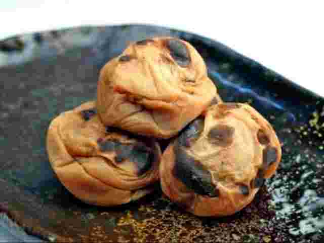 焼き梅干し盛り合わせ