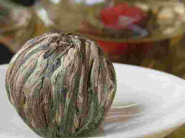 茉莉繍球の茶葉