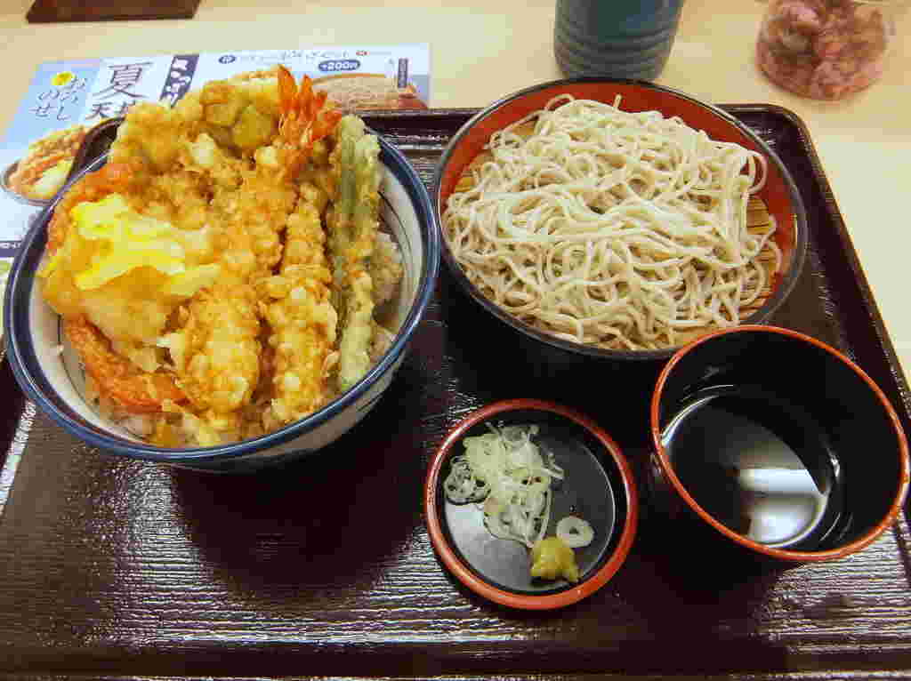 てんやの豪華なセットメニュー