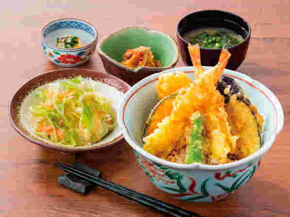 天丼ランチ